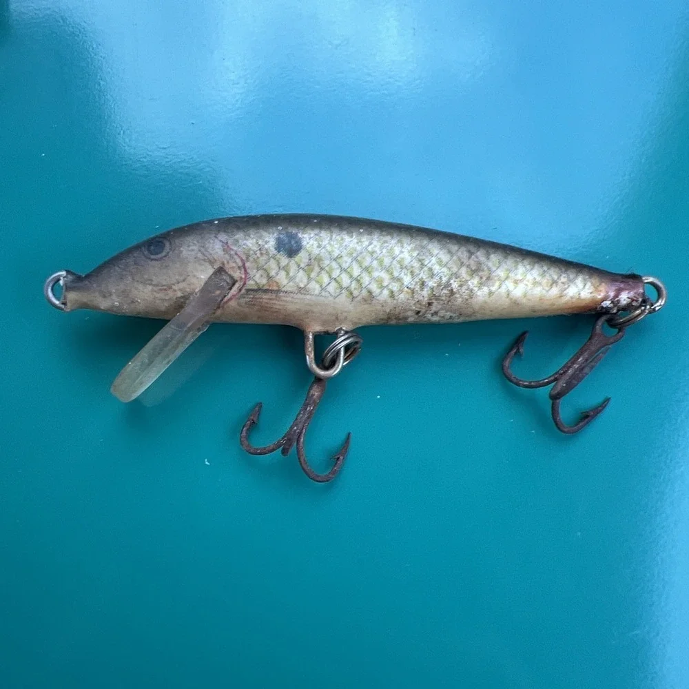 Vintage Rapala Crankbait Lures, Set Of 4